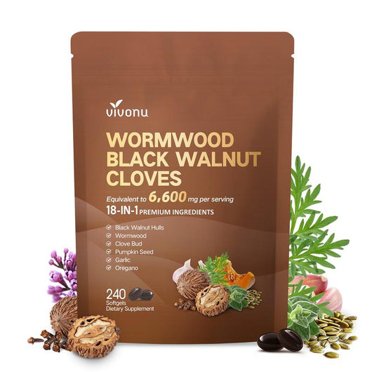 Wormwood Black Walnut Cloves Capsules
